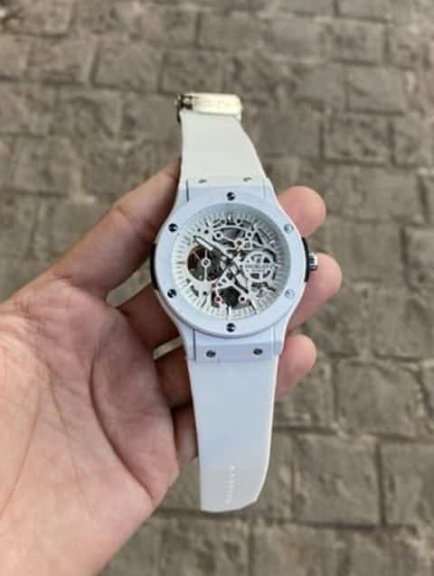 HUBLOT LEATHER BELT AUTO
