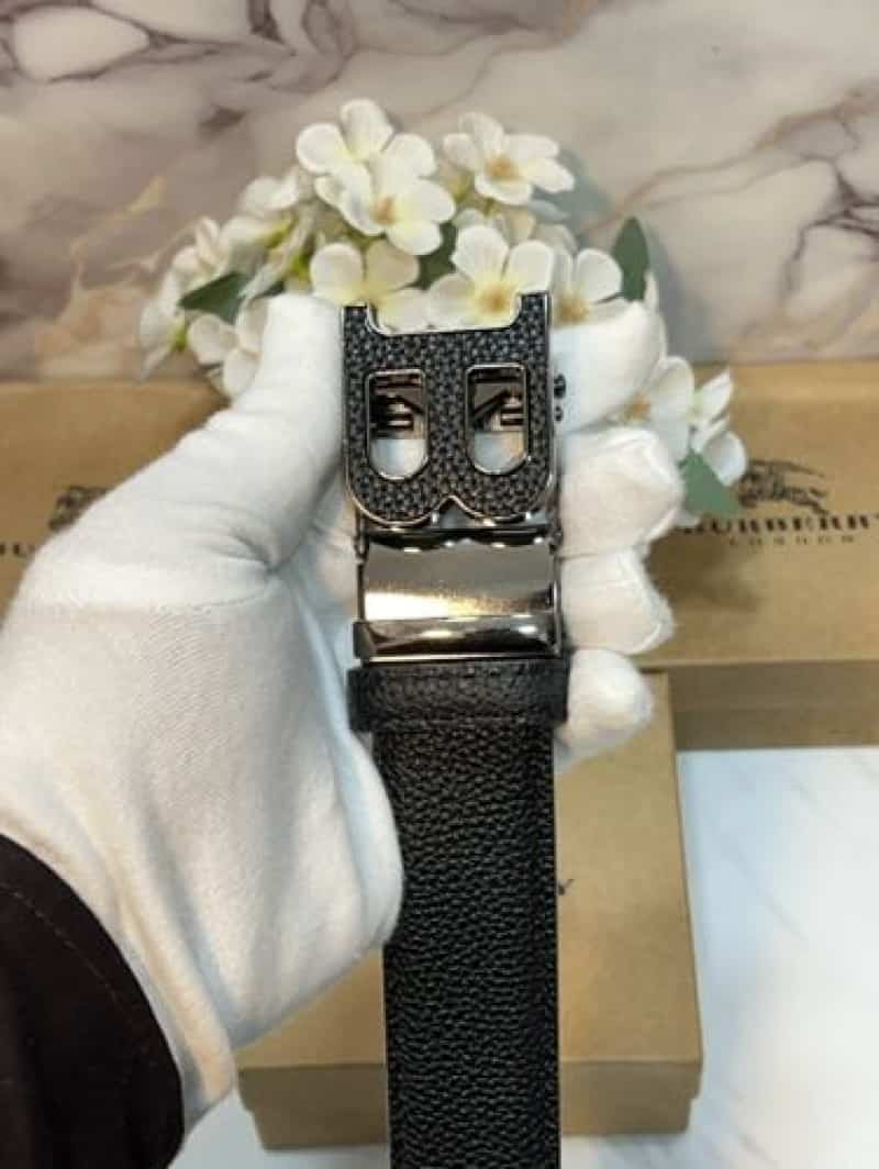 BB BURbERRY PREMIUM QUALITY IMPORTED AUTOLOCK BELT WITH OG BO-X BB-607
