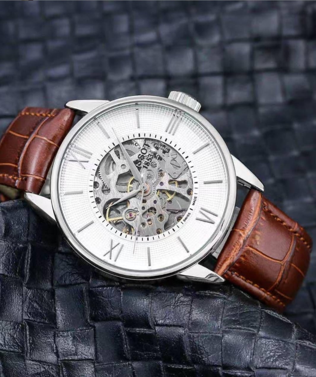 TISSOT LEATHER BHAI AUTO