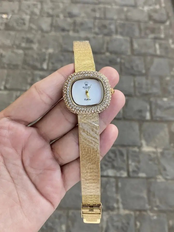 rolex ladies white