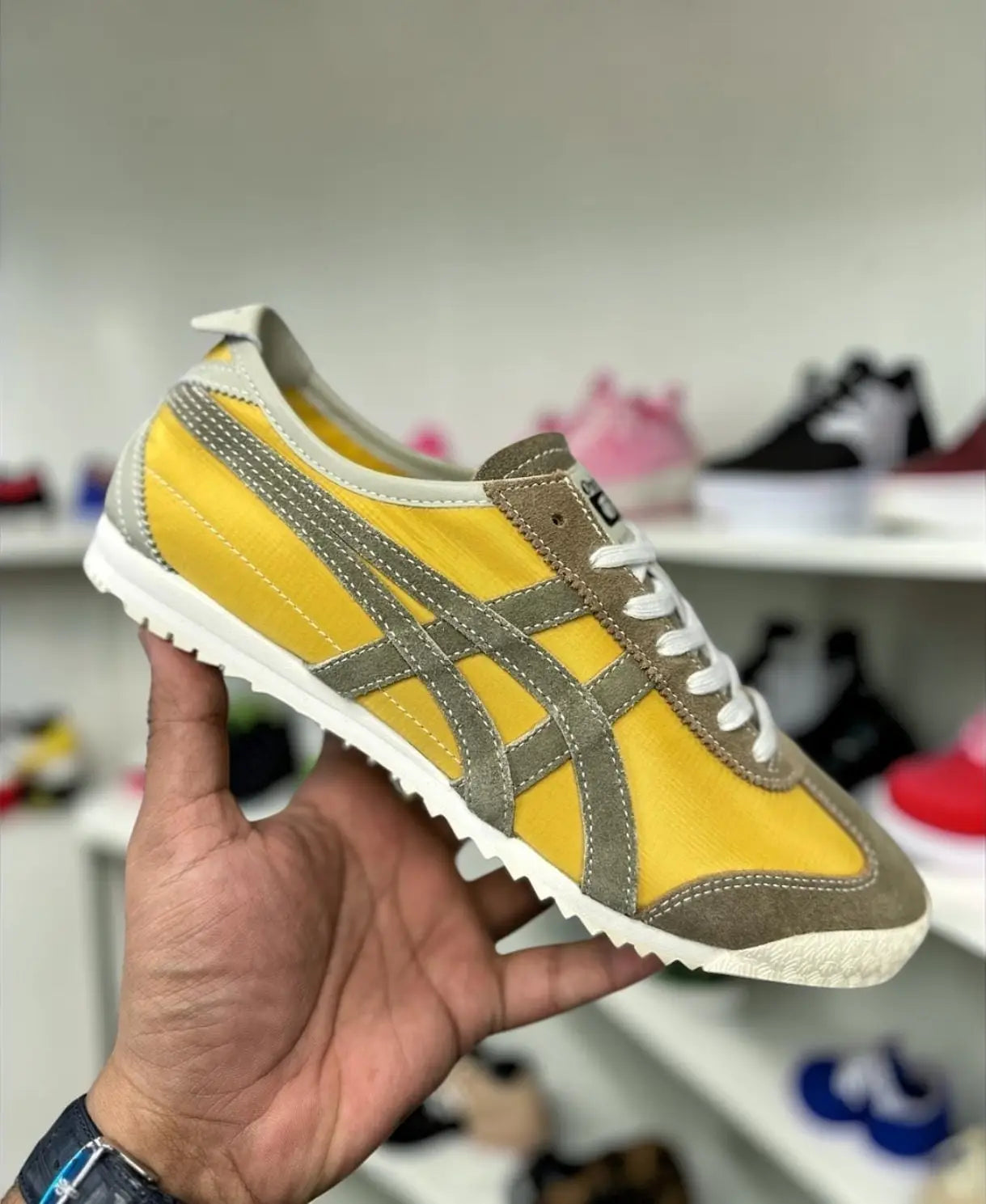 Onitsuka Tiger Mexico 66 NM Wood Crepe 7A Premium Nippon Made (D-2058)