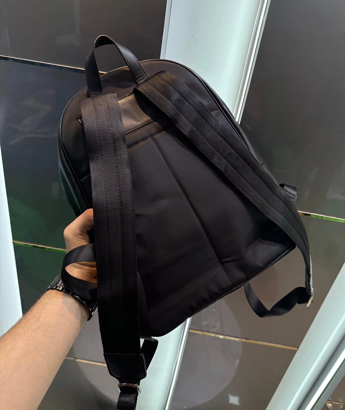 Mont Blan c Black Luxury Imported BackPack