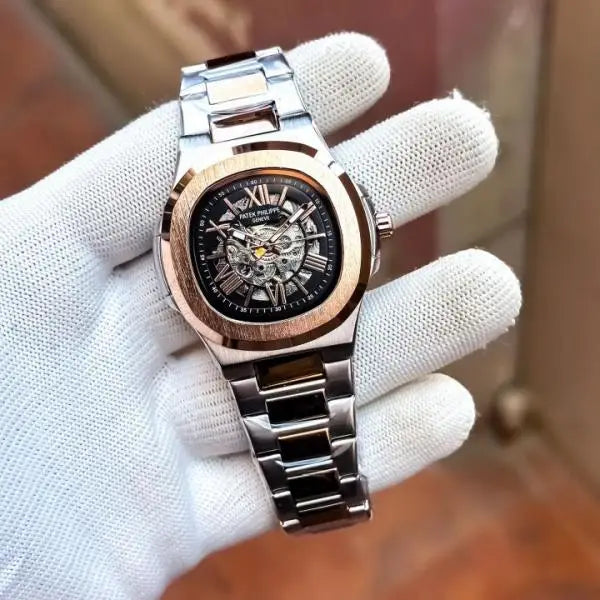 Patek auto two tone