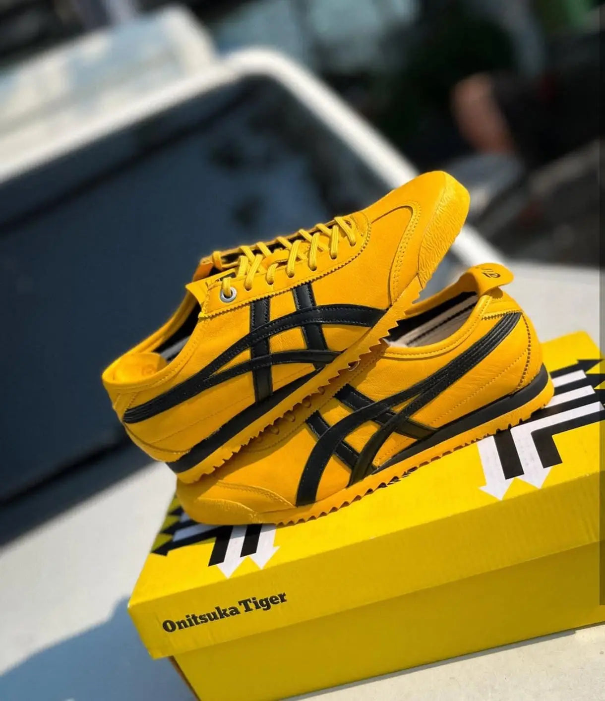 Onitsuk_a Tiger Mexico 66 SD Yellow Black 7A Premium Sneakers D-2033
