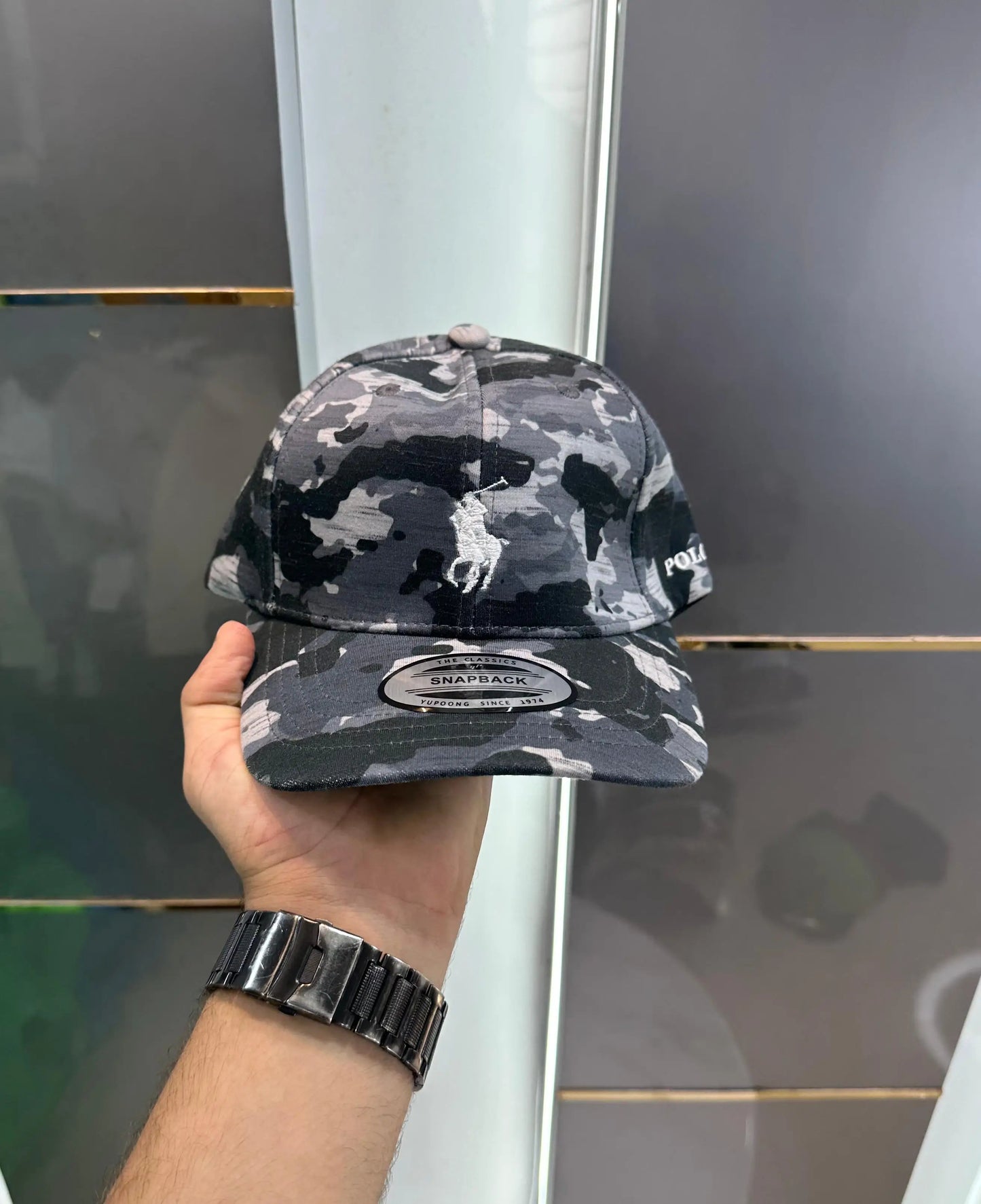 Ralph Laure n Military Grey Premium Imported Cap