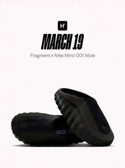 Nikee Mind 001 X Fragment Black Fix