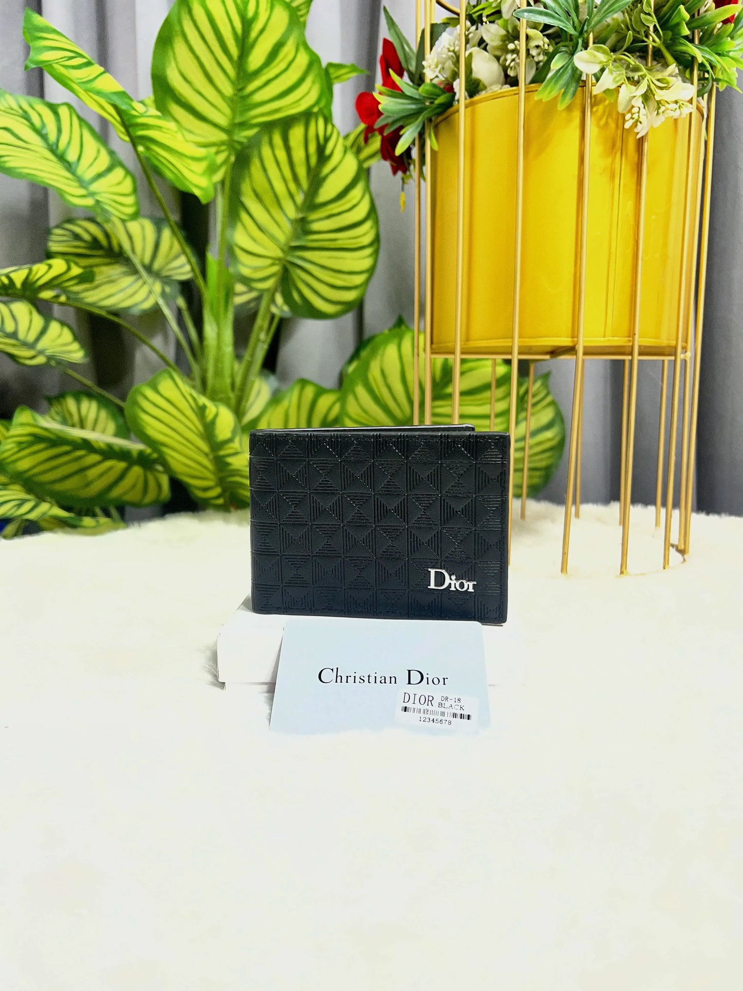 DIOR PREMIUM QUALITY IMPORTED EXTRA SOFT WALLETS WITH OG BOX