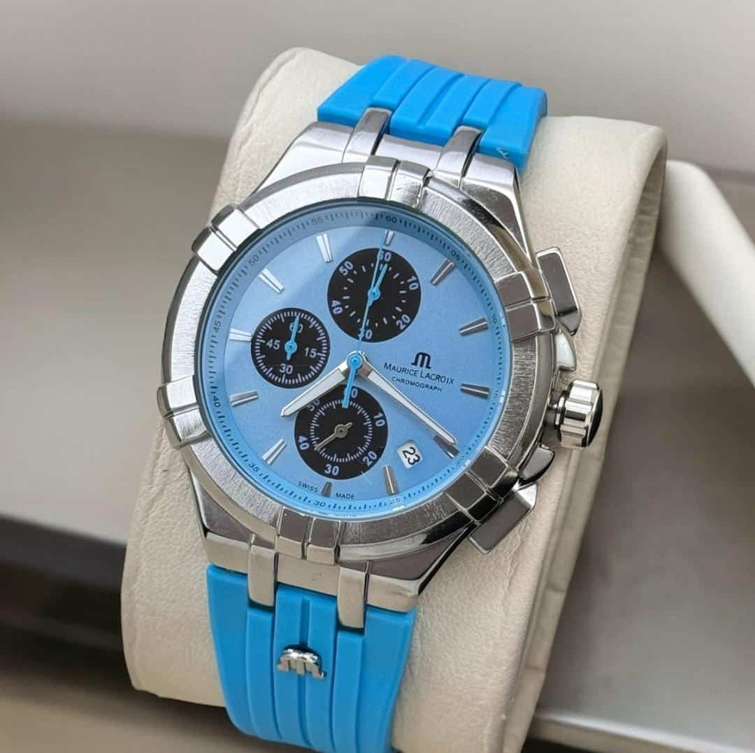 MAURICE LACROIX leather allw