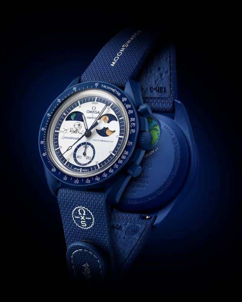Omega Swatch Mission to the Earth Phase Moonshine