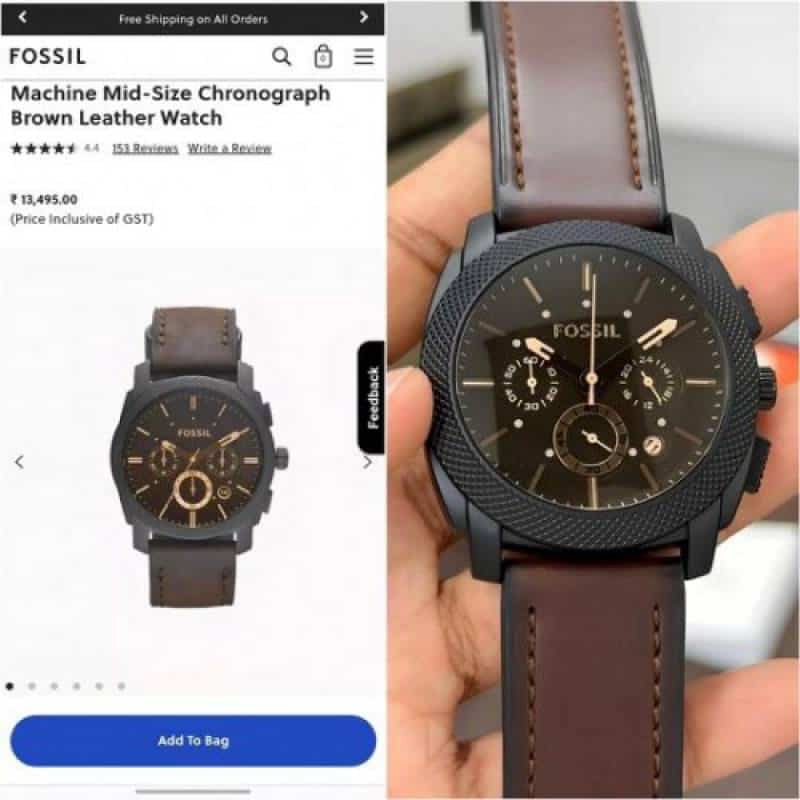 Fossil Fs4656 Leather Belt (Ex!clusive Offer)