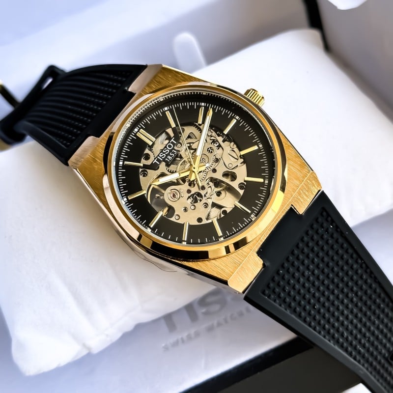 TISSOT LEATHER BHAI AUTO
