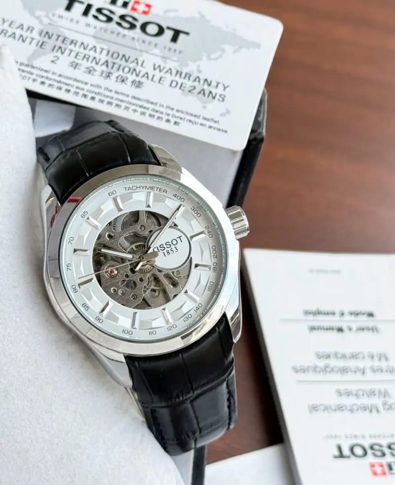 TISSOT LEATHER BHAI AUTO