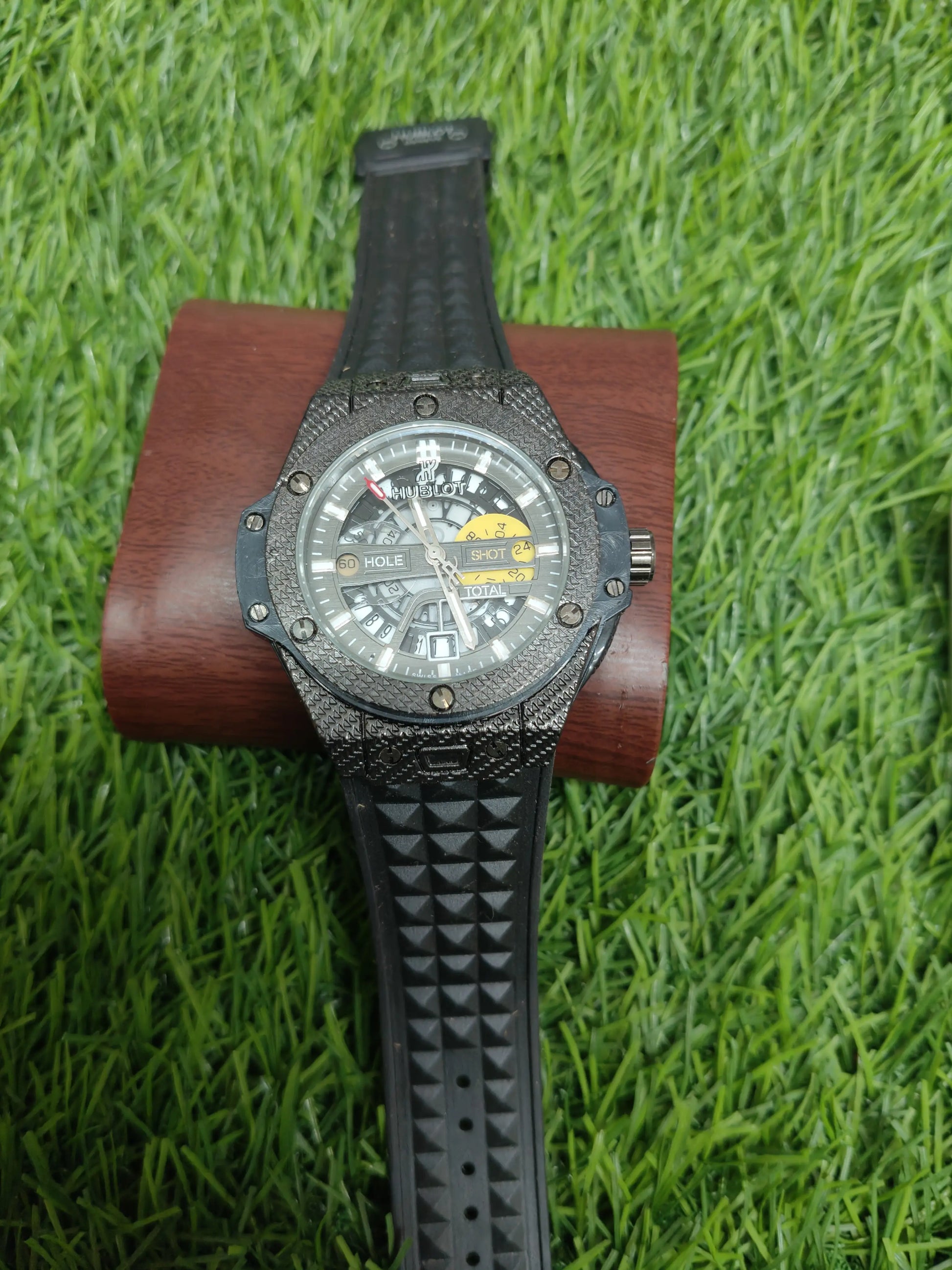 HUBLOT LEATHER BELT AIIW