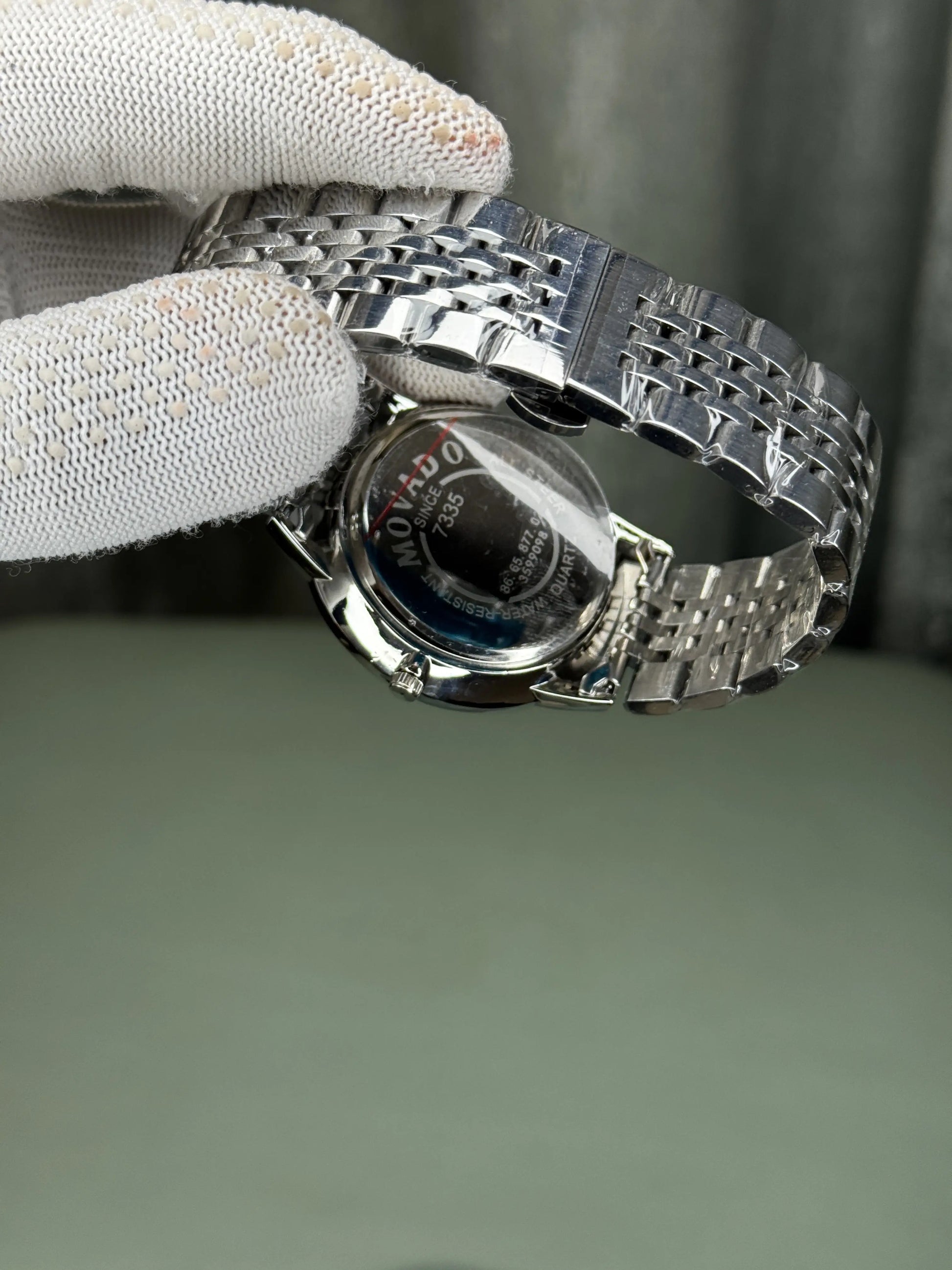 Movado Museum Classic Blue Diamond Premium Watch