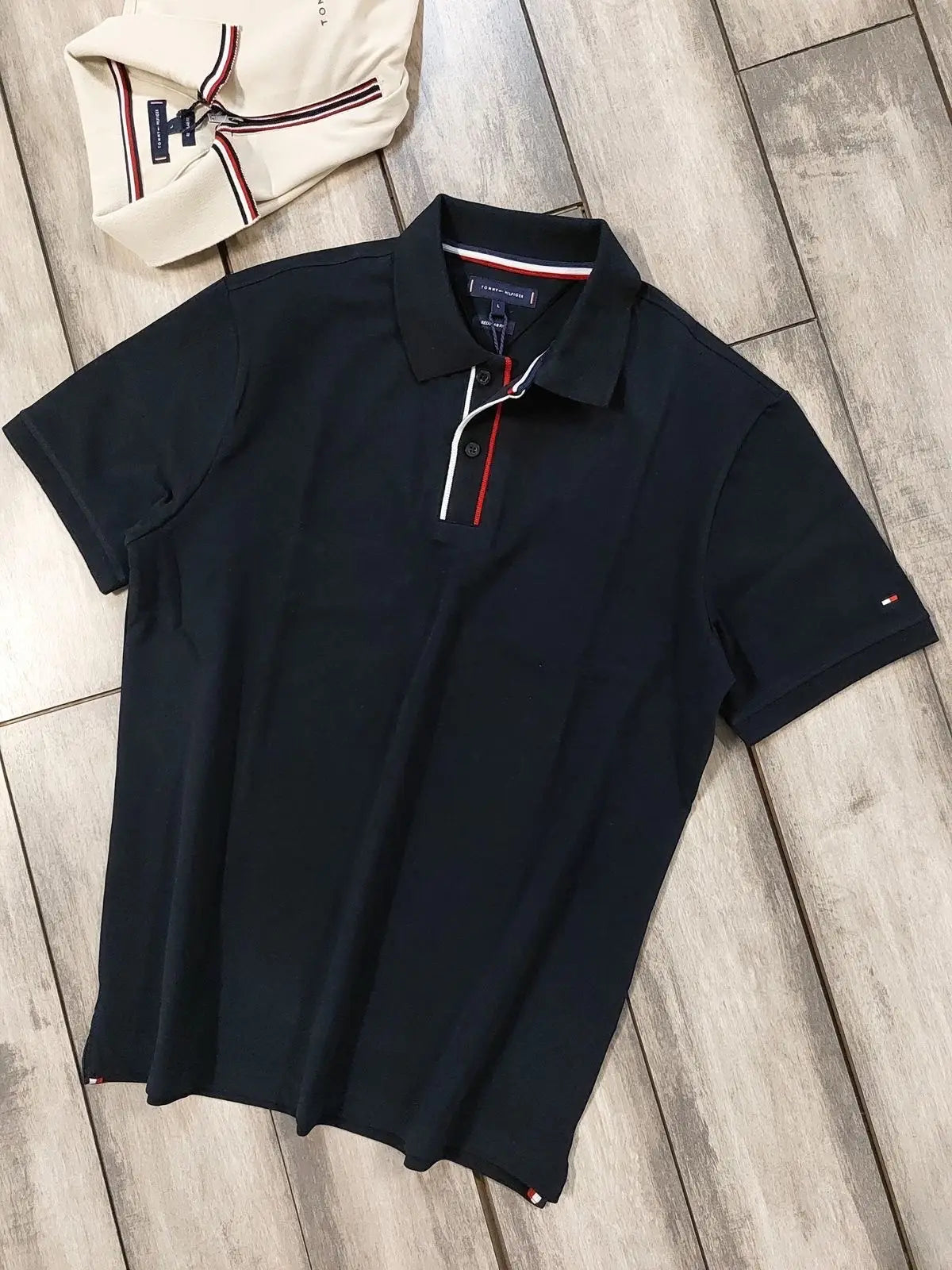 Tommy Hilfiger Navy Blue Premium Polo T-shirt