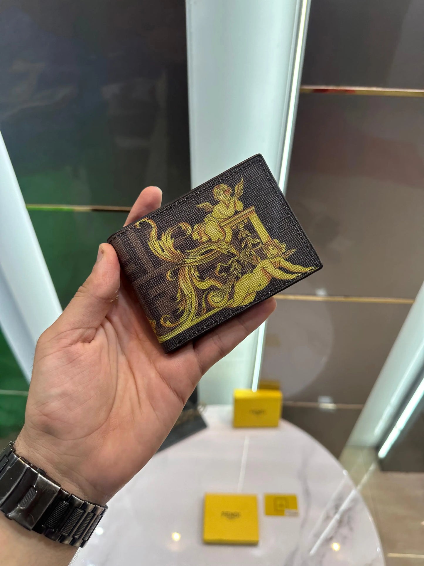 Fend i 001 Printed Premium Wallet