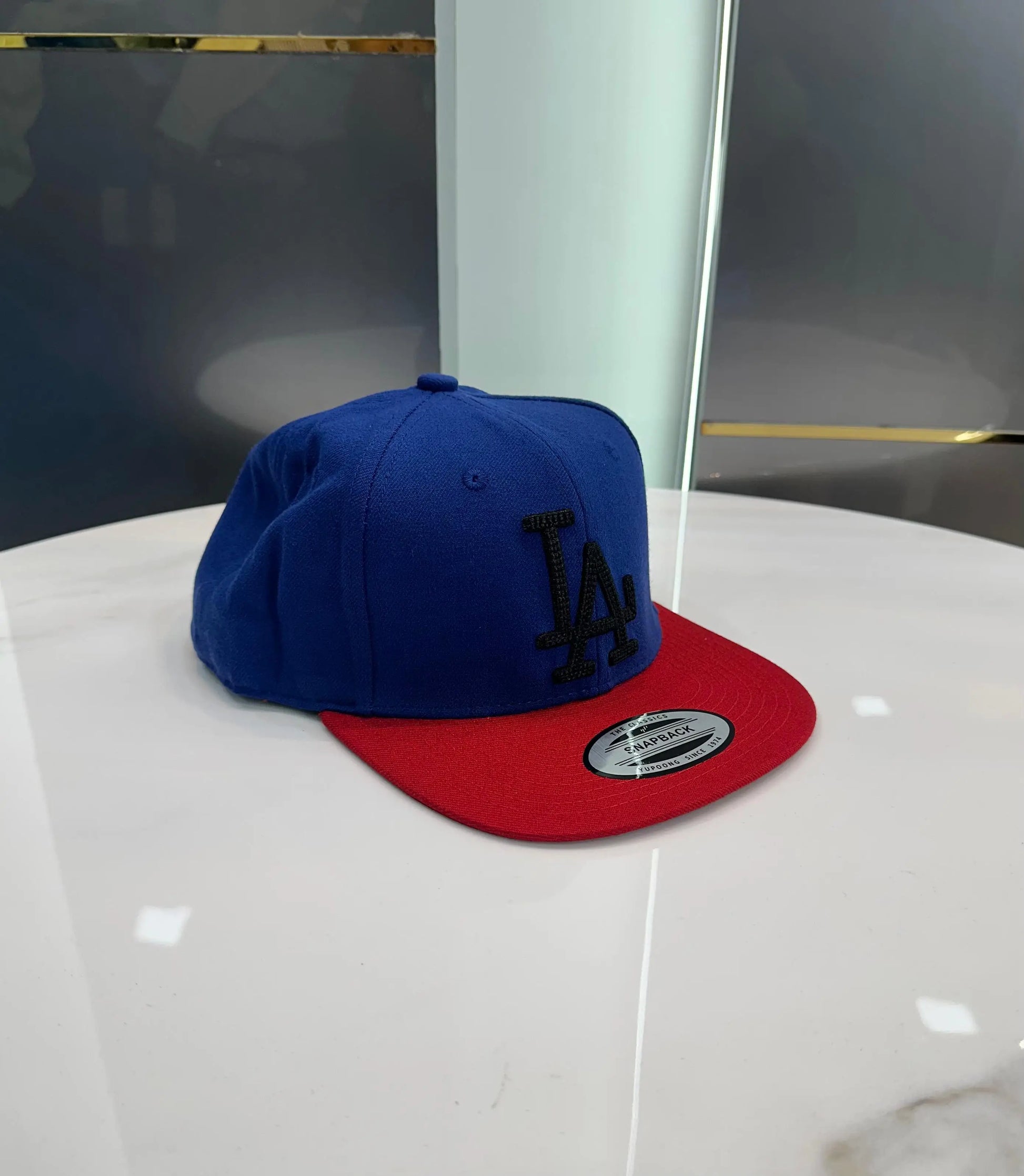 LA  Blue Red Imported Cap