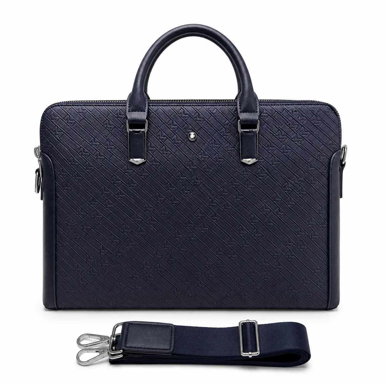 Mont Blan c Blue Luxury Premium Imported Laptop Bag