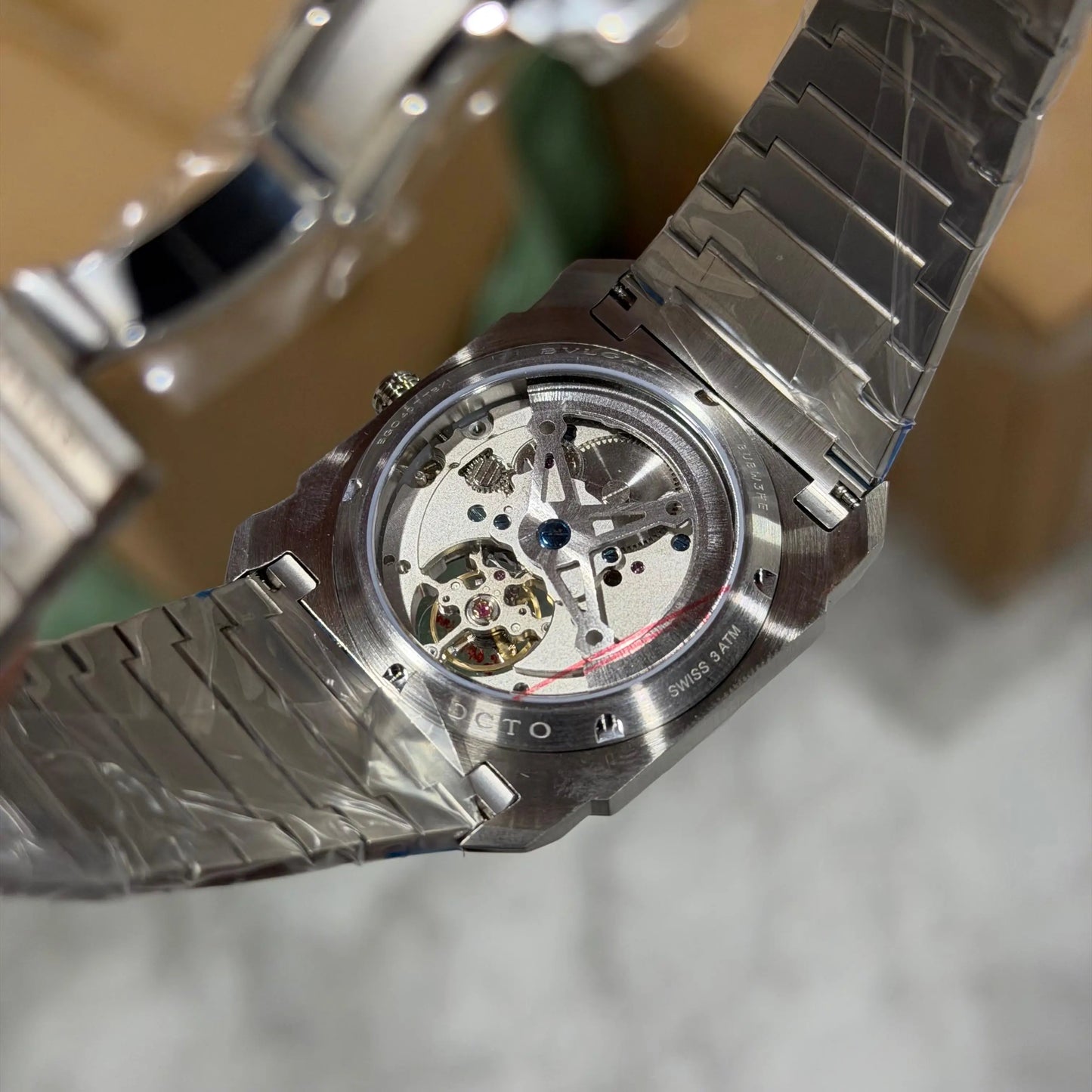 Bvlgari Octa Finissimo Tourbillon Silver Blue