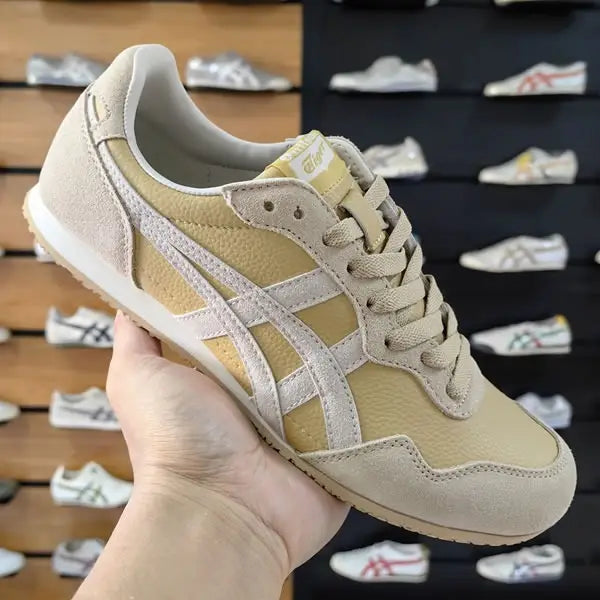 Onitsuka Tiger Serrano Mineral Brown Cream  Mens 7A Premium (D-2021)