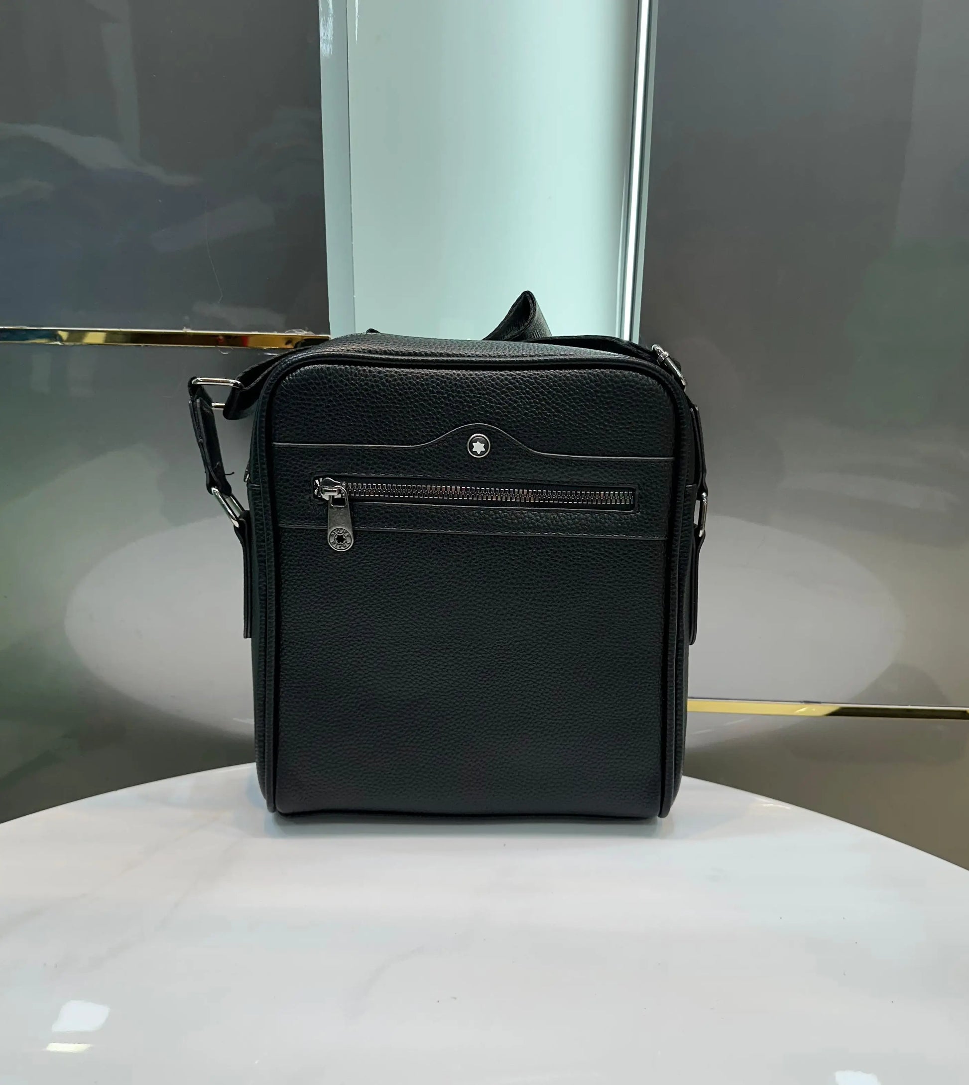 Mont Blan c Black Premium Imported Cross Body Bag