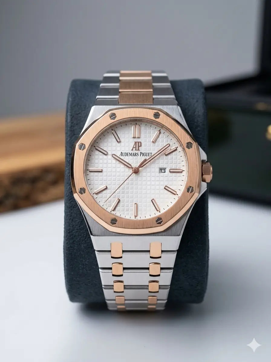 Copy AUDEMARS PIGUET ROSEGOLD WHITE