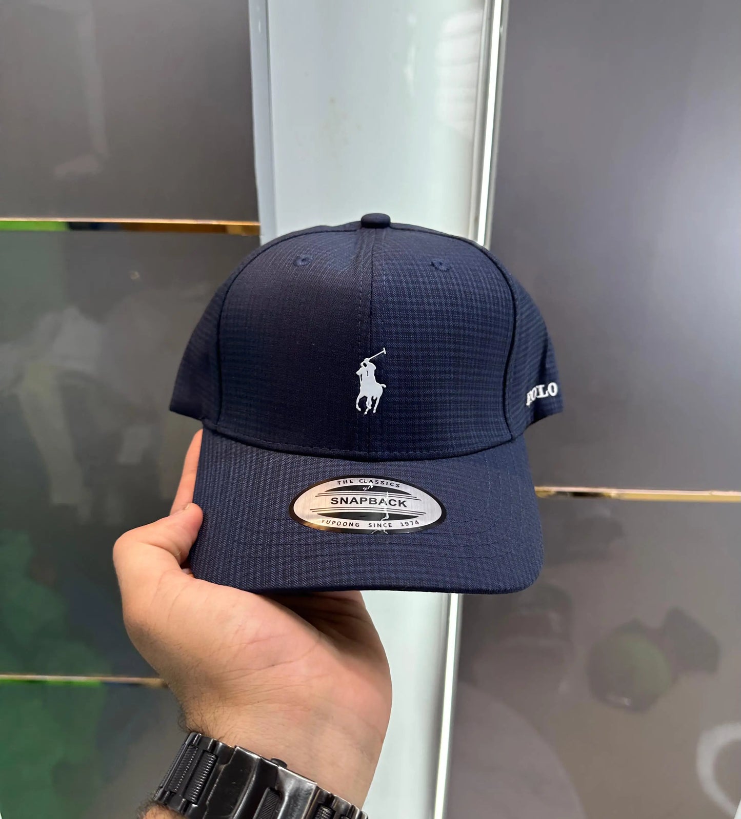 Ralph Laure n Blue Premium Imported Cap