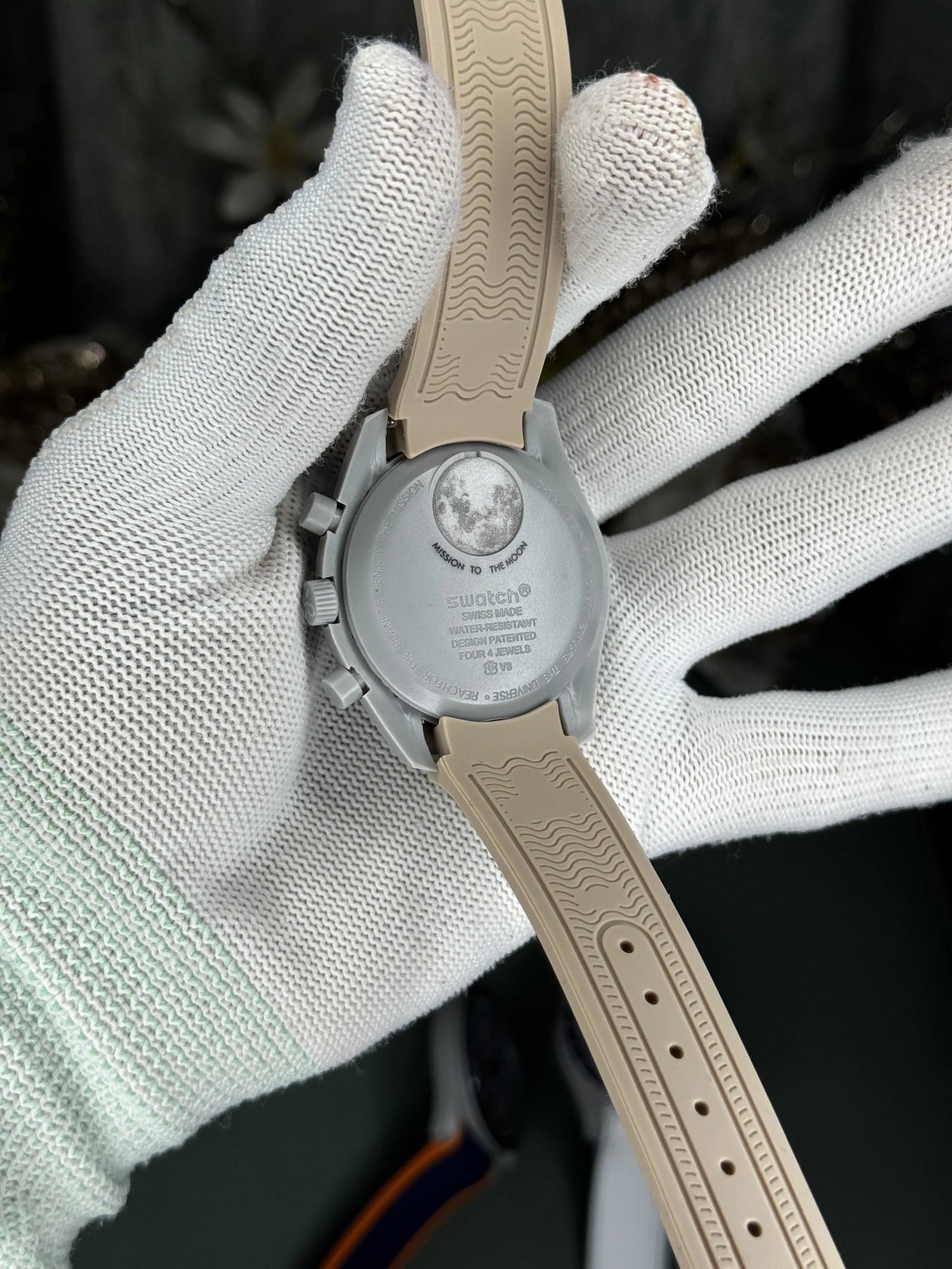 Omega x Swatch Beige Moonswatch Premium Watch