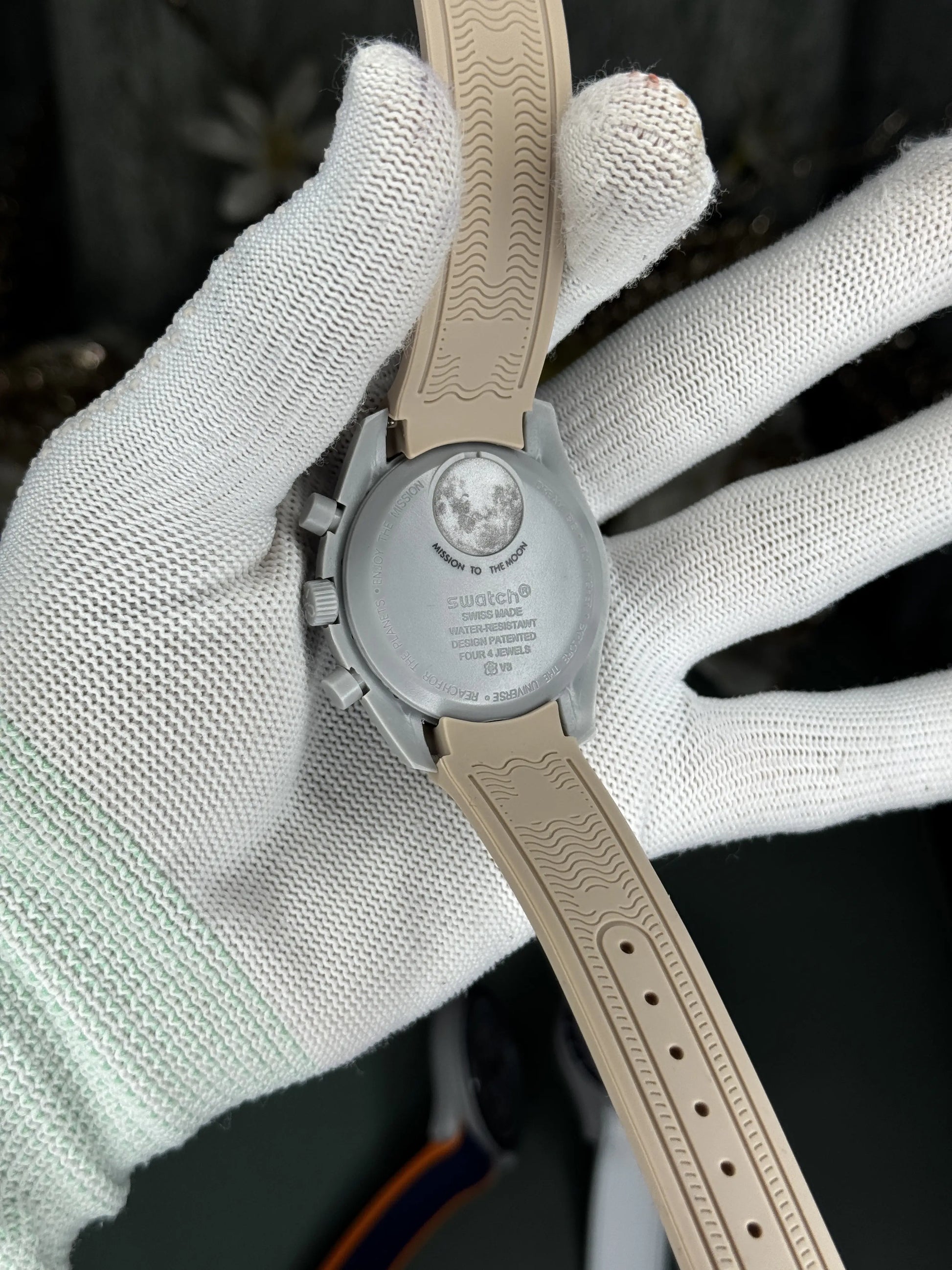 Omega x Swatch Beige Moonswatch Premium Watch