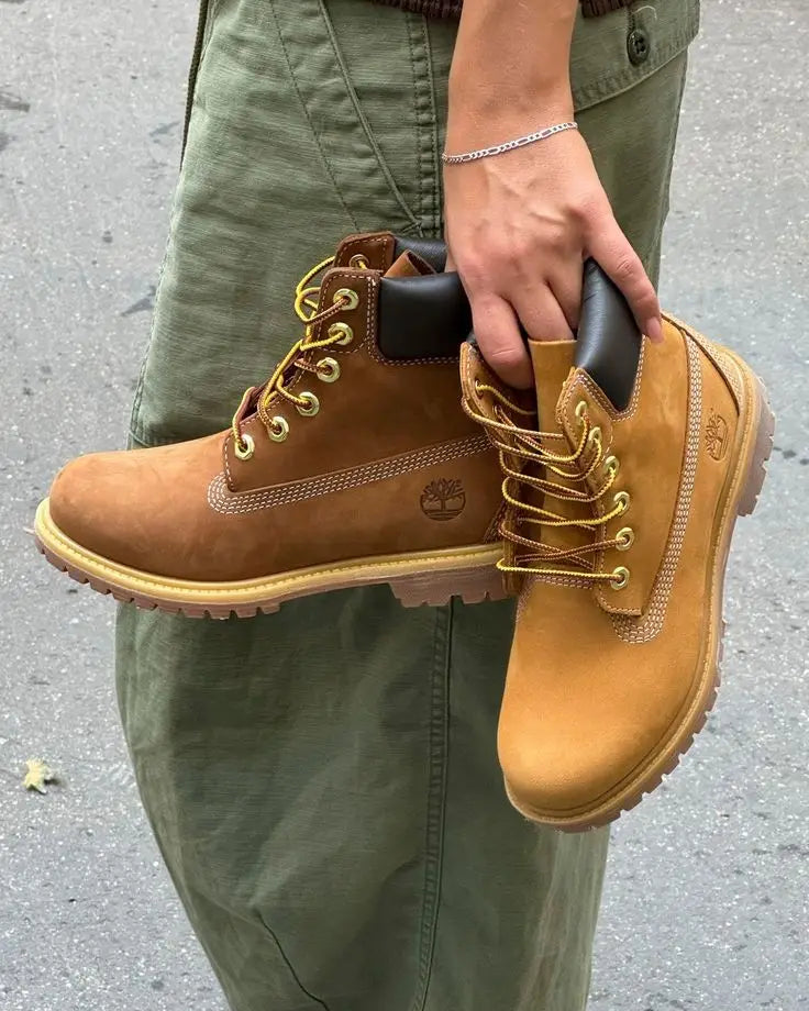 Timberland_Suede Leather Boots Tan