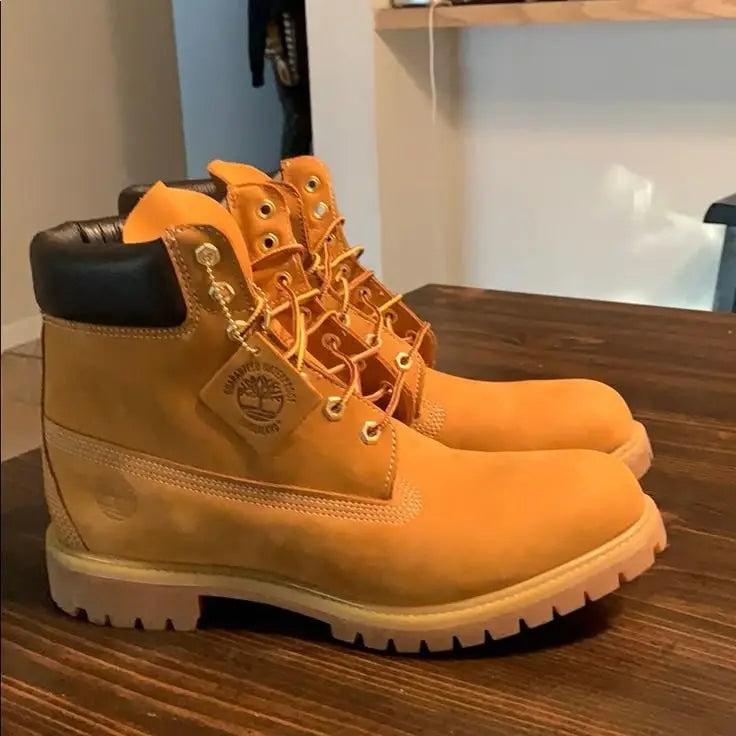 Timberland_Suede Leather Boots Tan