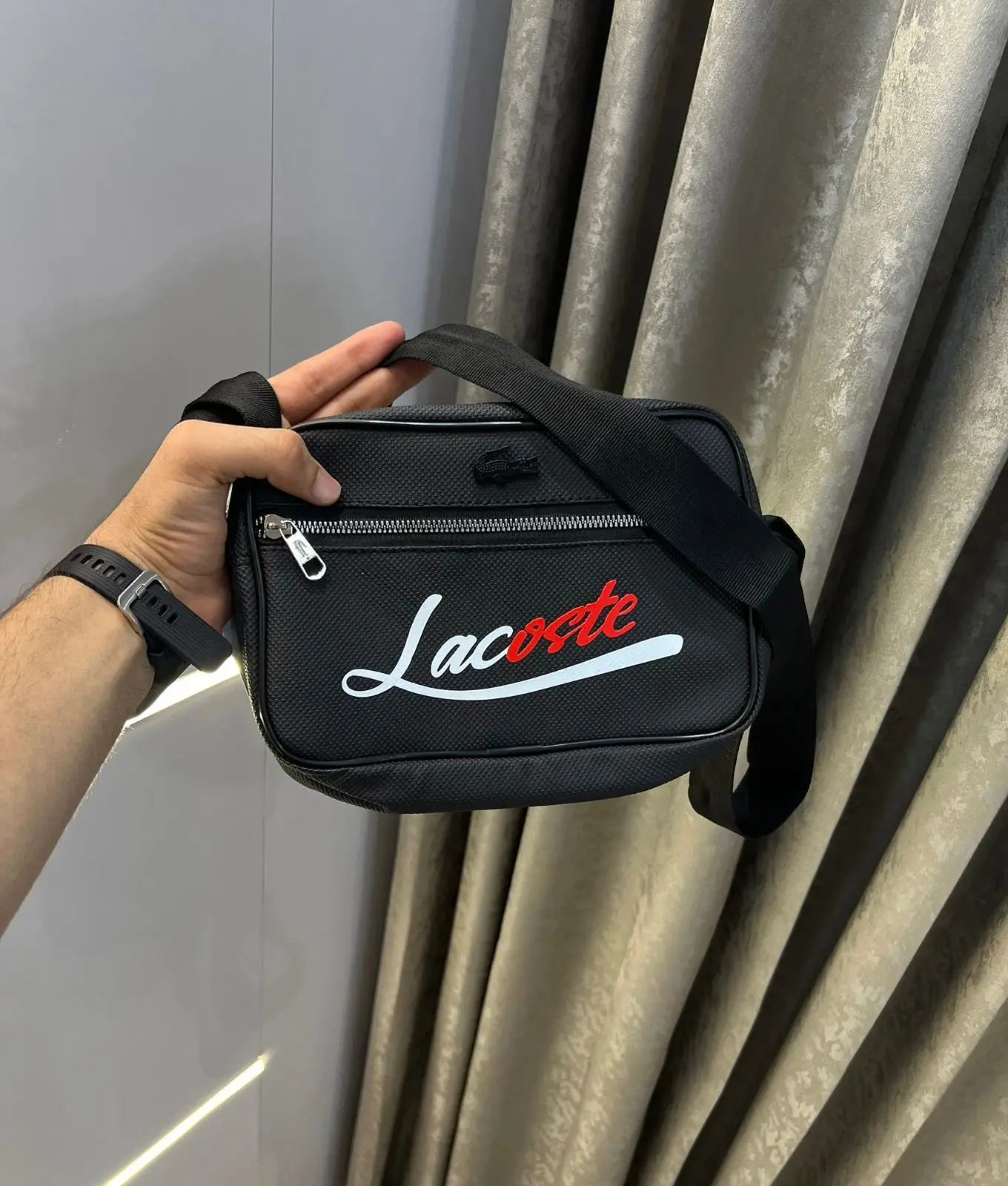 Lacost e Black 002 Premium Cross Bag