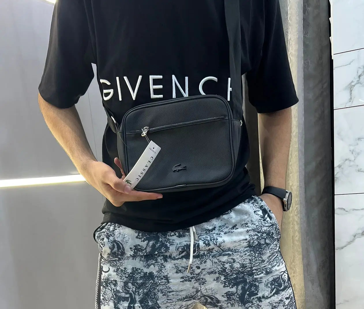 Lacost e Black 003 Premium Cross Bag