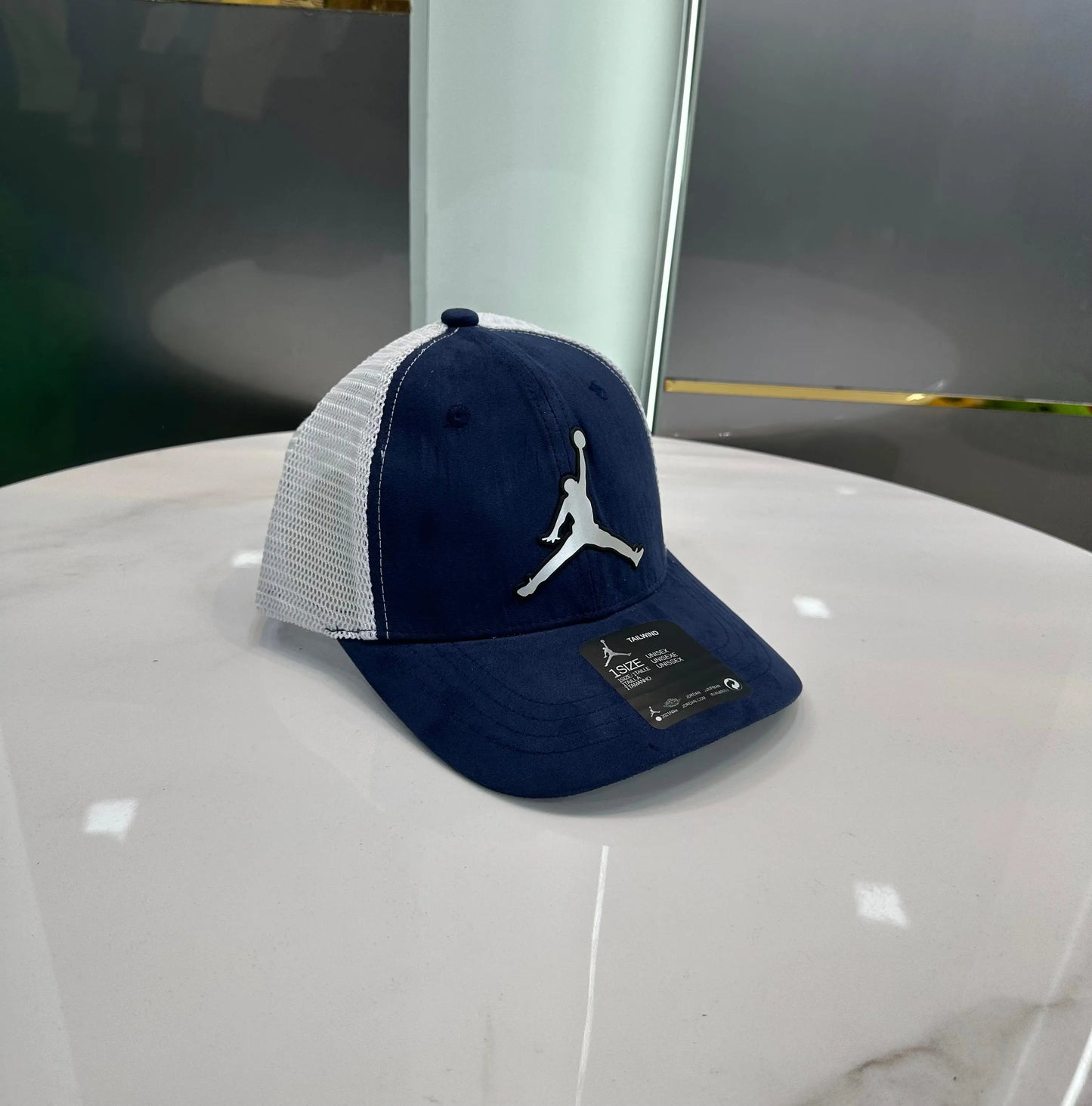 Jorda n Blue (Suede) Premium Imported Cap