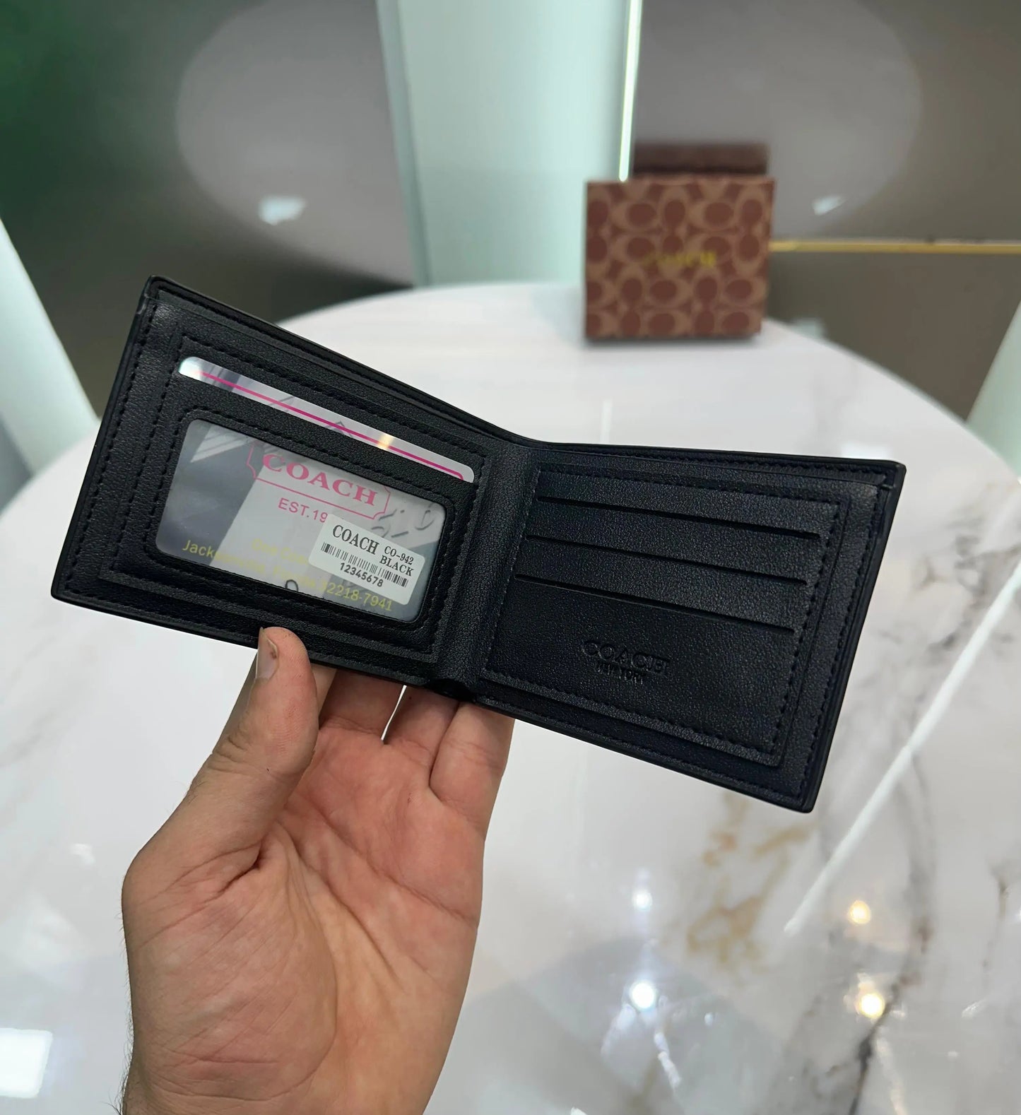 Coac h Black Premium Wallet