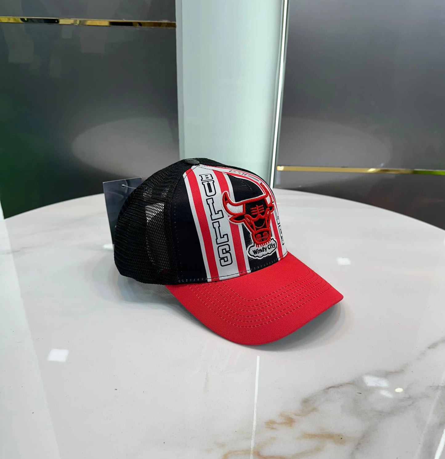 NBA Black Red 003 Premium Imported Cap