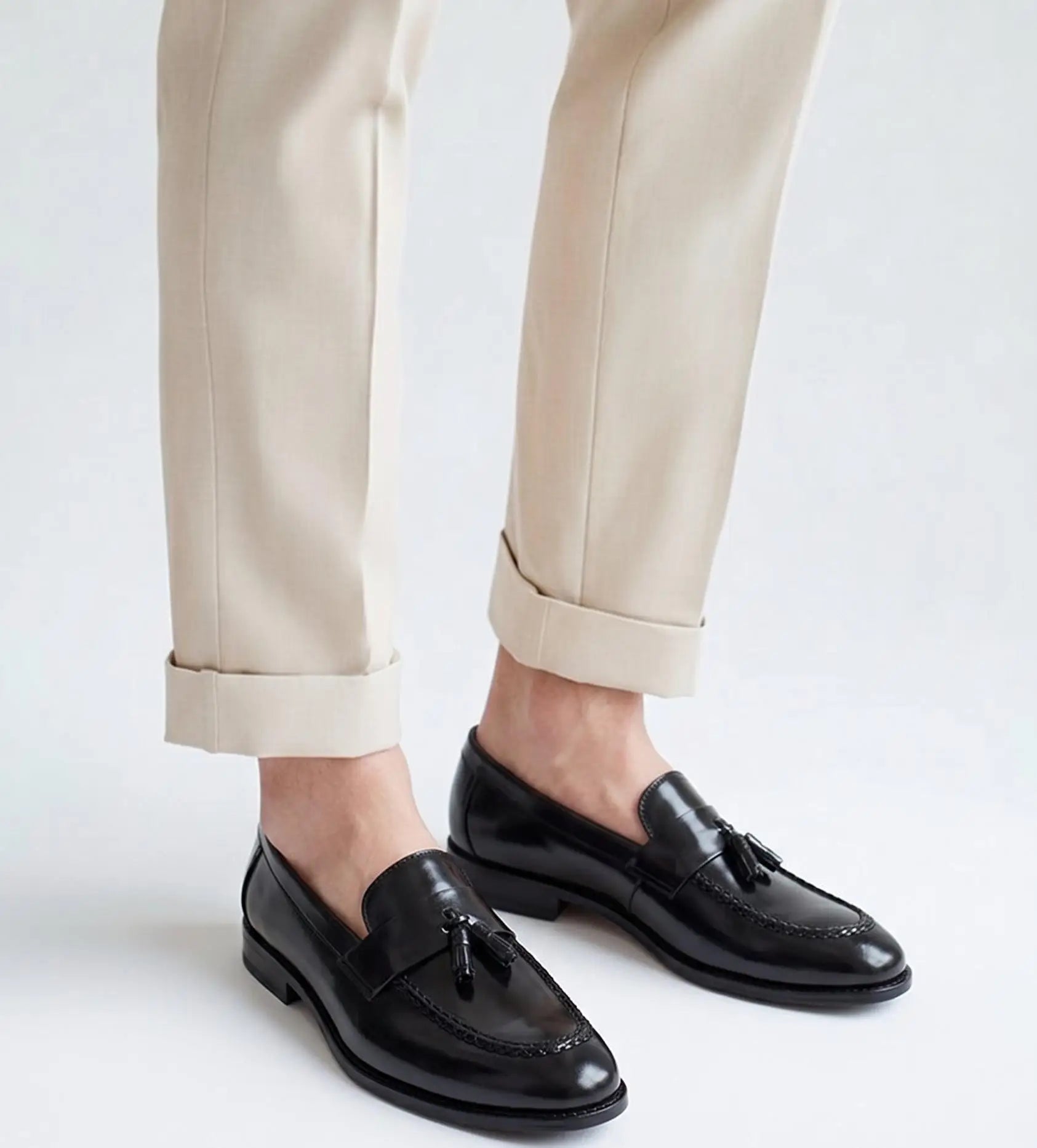 Rosso_Brunello Black Premium Formal Loafer