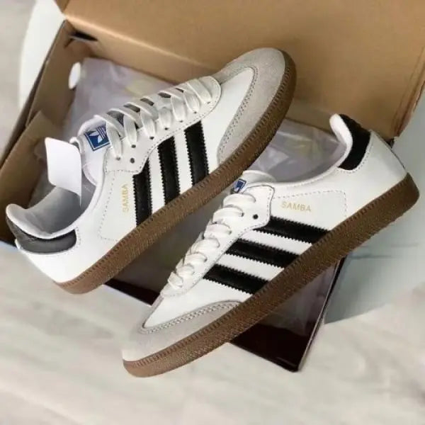 Adida_s Samba OG Trainer white cloud Men Heavy Quality fixx