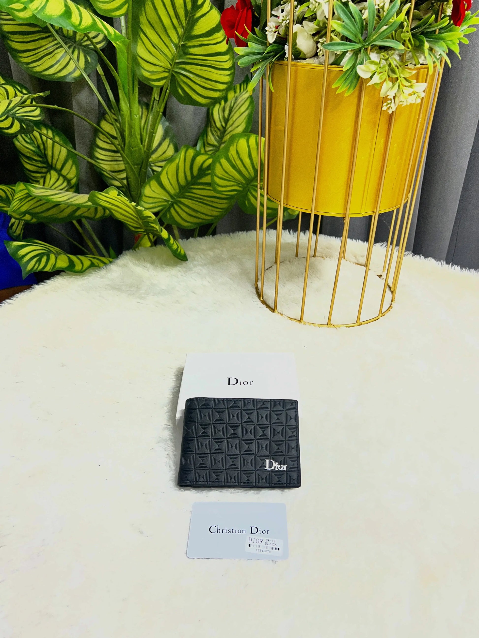 DIOR PREMIUM QUALITY IMPORTED EXTRA SOFT WALLETS WITH OG BOX