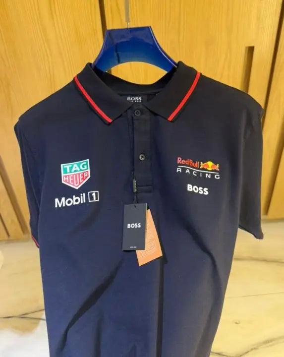 R!ED BULL EDITION BOSS IMPORTED STORE ARTICLE POLO T-SHIRT