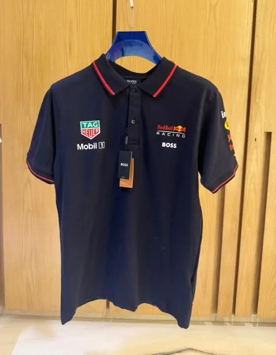 R!ED BULL EDITION BOSS IMPORTED STORE ARTICLE POLO T-SHIRT