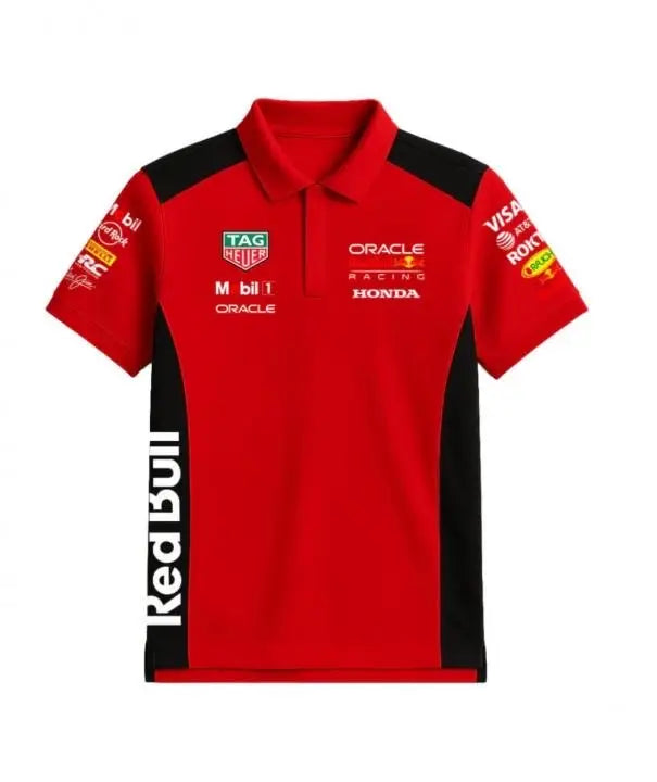 R!ED BULL EDITION BOSS IMPORTED STORE ARTICLE POLO T-SHIRT