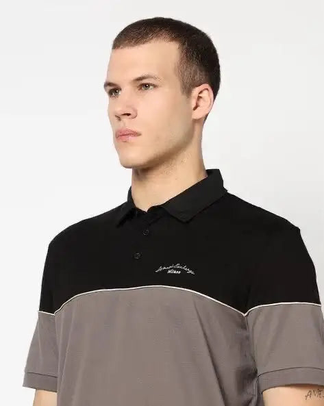 Arman i Exchange Black Logo Work Premium Polo T-Shirt