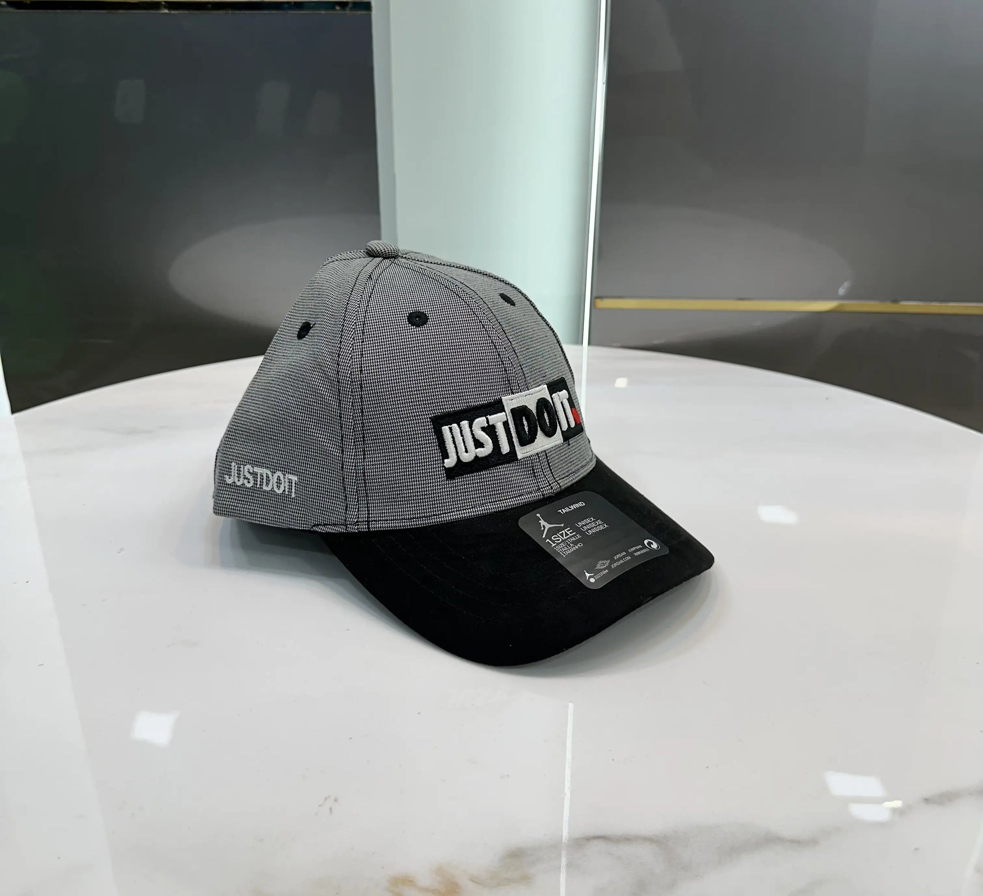 Nik e Black Grey 003 Premium Imported Cap