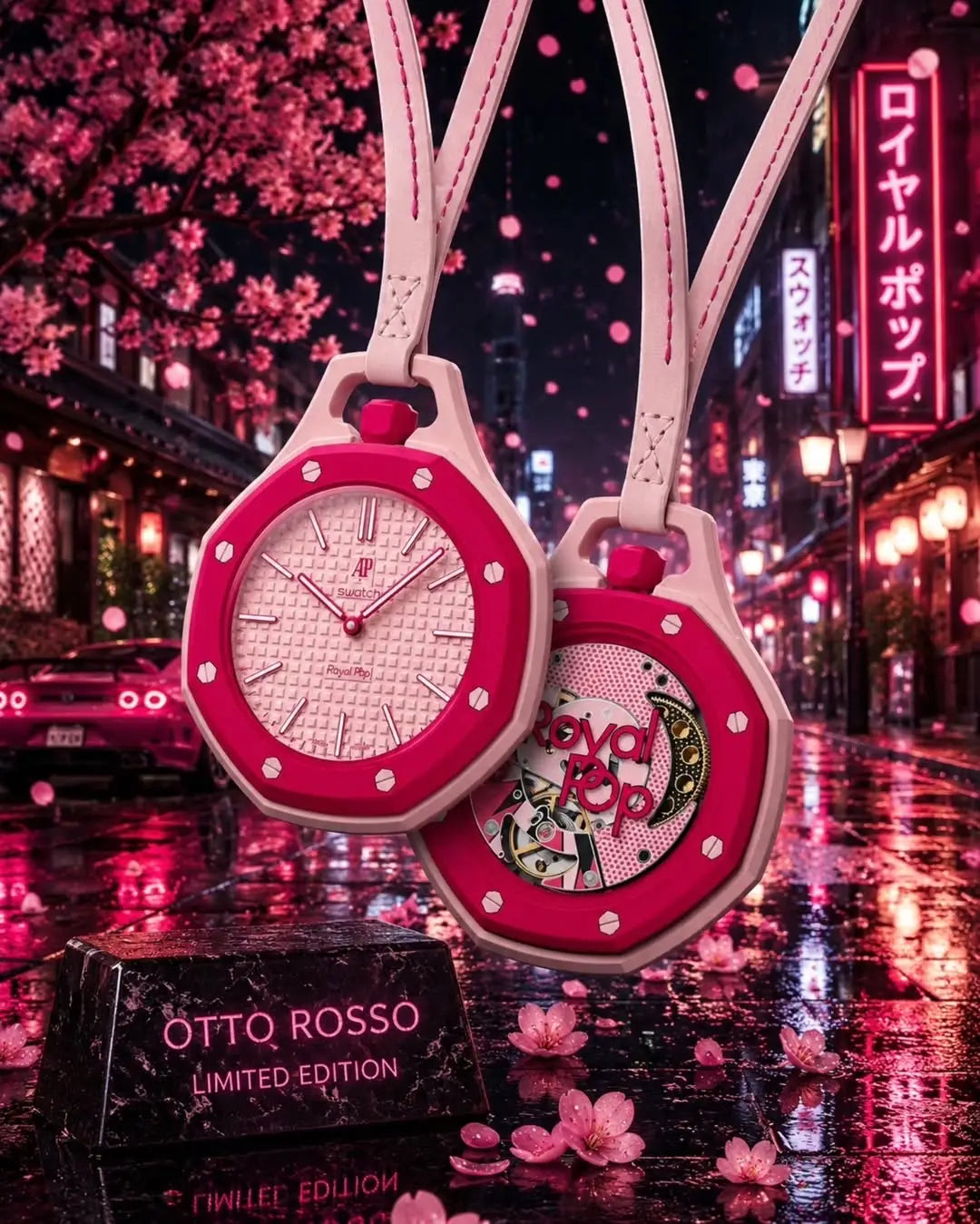 AP x Swatch Royal Pop `Otto Rosso’