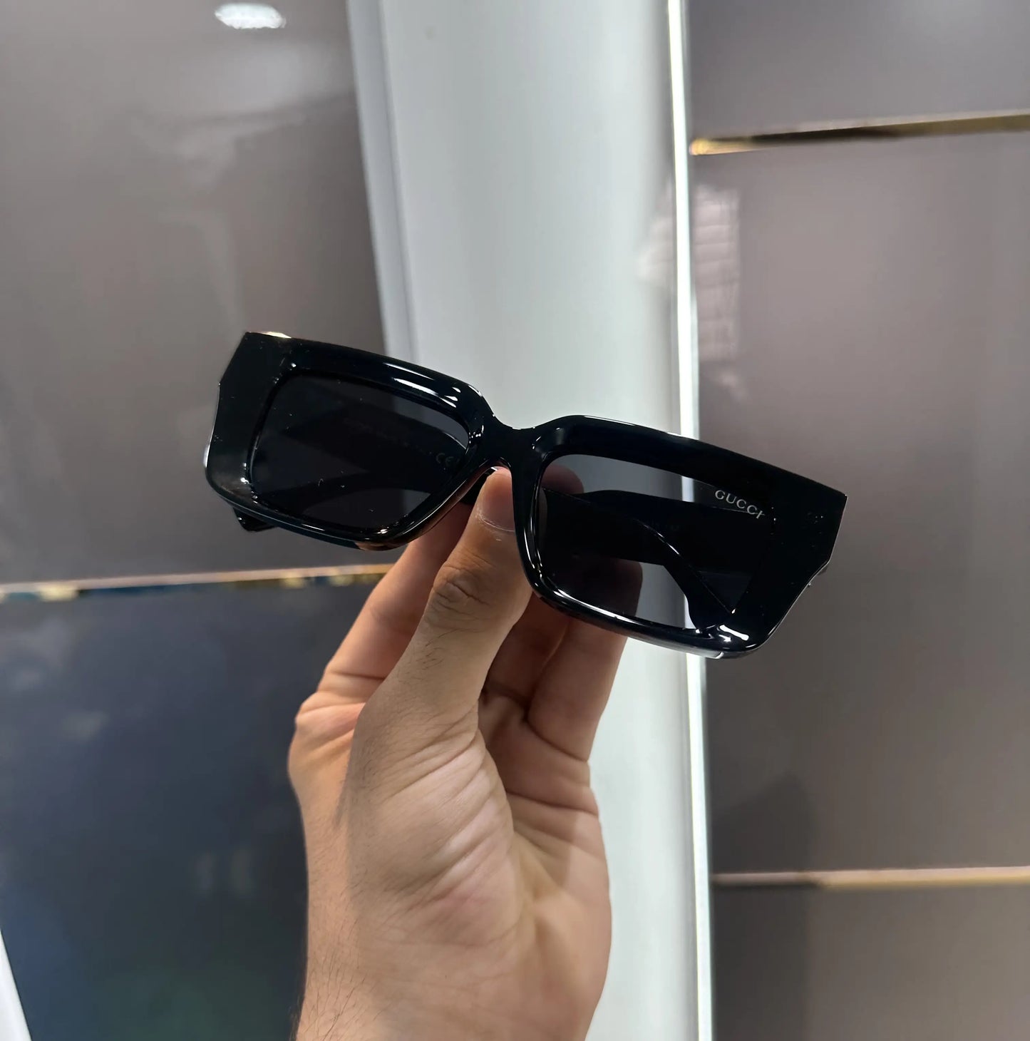 Gucc i All Black Premium Shades 6011