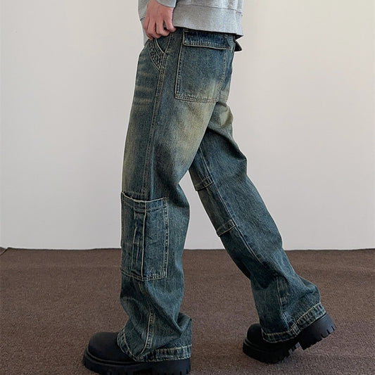 Old Workwear Jeans For Men And Women